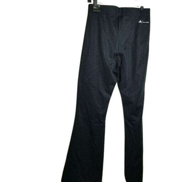 Adidas Karlie Kloss Womens Slim Fit Flared Leg Full-Length Pants‎ Black M Gym - Picture 2 of 16